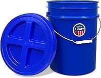 Vista 1 de ePackageSupply Premium 5 galones Recipiente de plástico de grado alimenticio con tapa Gamma Seal Fabricado en EE. UU. Libre de BPA Resistente
