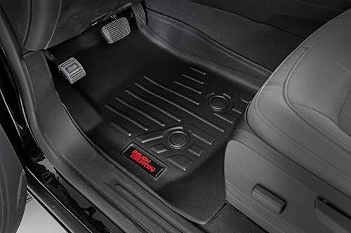 Miniatura 4 de Rough Country Alfombrillas para Chevy Colorado/GMC Canyon 15-22 | Crew Cab - M-21513, color negro