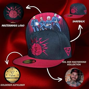 Capiche (99+ Variations) Snapback Cap Men's Cap Baseball Hat Art Unisex Visor One Size Tattoo for Women