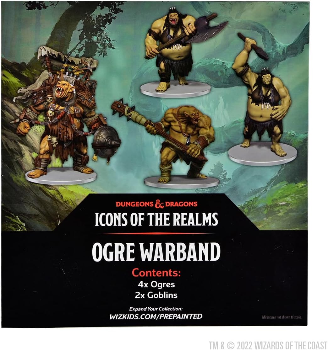 WizKids D&D Icons of The Realms: Ogre Warband