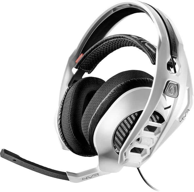 Plantronics RIG 4VR Auriculares estéreo para juegos VR para Playstation 4 (PS4), color blanco (embalaje no minorista)