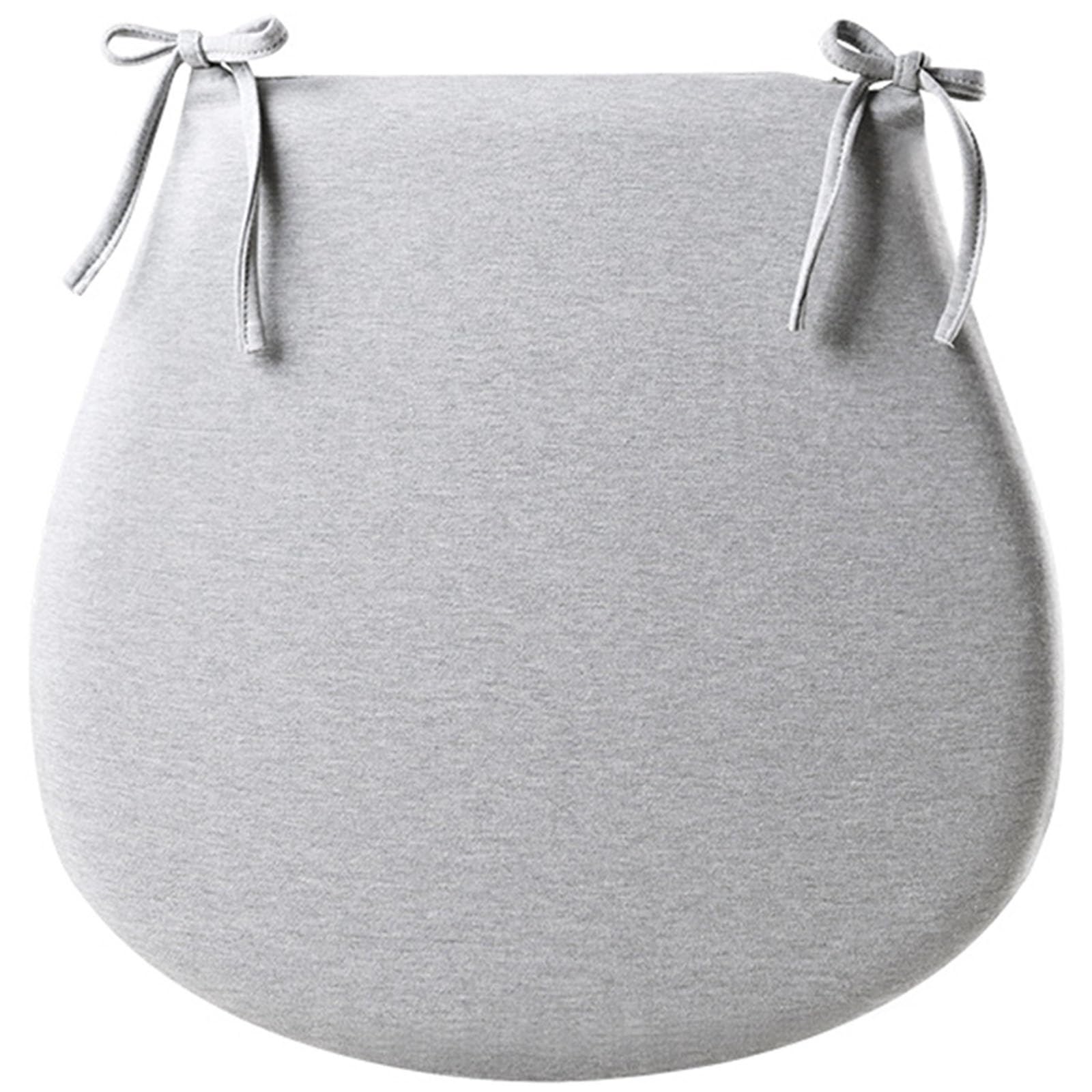 Coussin de siège en mousse haut de gamme à mémoire de forme avec attaches et envers antidérapant