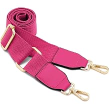 DEVPSISR Wide Shoulder Purse Strap Replacement Adjustable Belt Canvas Bag Crossbody Handbag