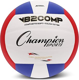 CHAMPION SPORTS VB - Juego de Voleibol de Cuero sintético Compuesto Oficial