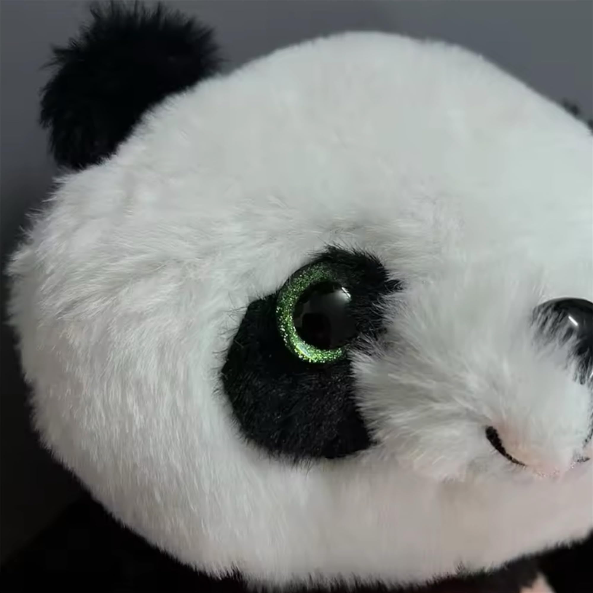 Peluche panda, animale di panda | Panda di peluche super morbido da 11,81 pollici - Cuscino decorativo in peluche per divano, divano letto, interni
