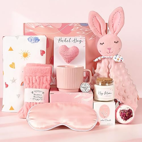 YHRJWN New Mom Gifts, 10 Pcs New Mom Care Package