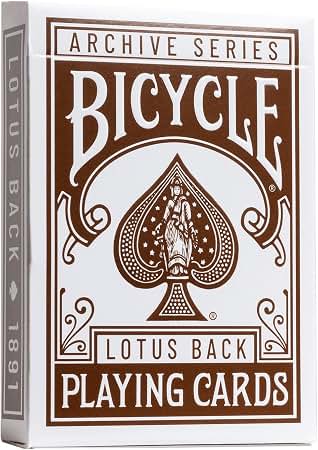 Amazon.com: Bicycle Archive Series Old Fan Back 1885 Playing Cards