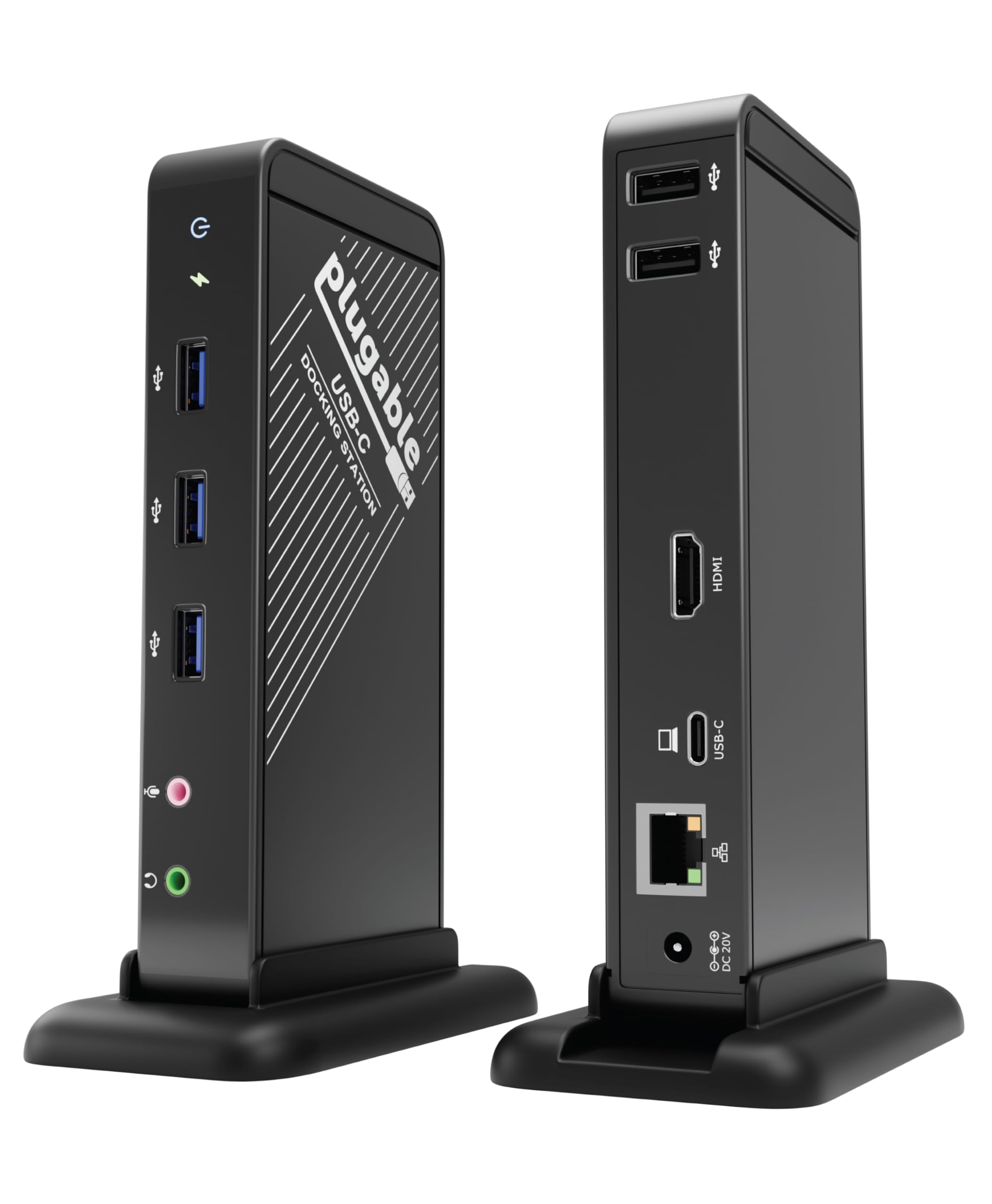 その他 plugable USB-C 4K DOCKING STATION SD1650P USB-C Single 4K Portable Docking Station with 100W