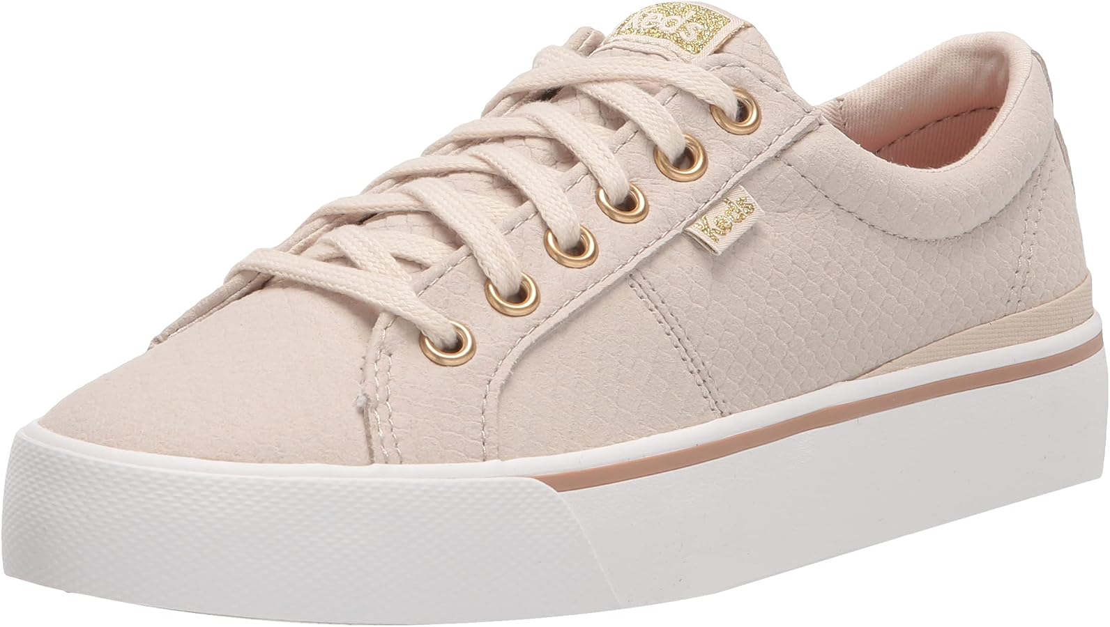 Keds Women's Jump Kick Duo Vegan Sneaker - Soft Buck Platform, Canvas Lining, Softerra Footbed - View #5