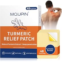 48PCS Turmeric Patch, Large 3.94''x5.12'' Ultra Strength