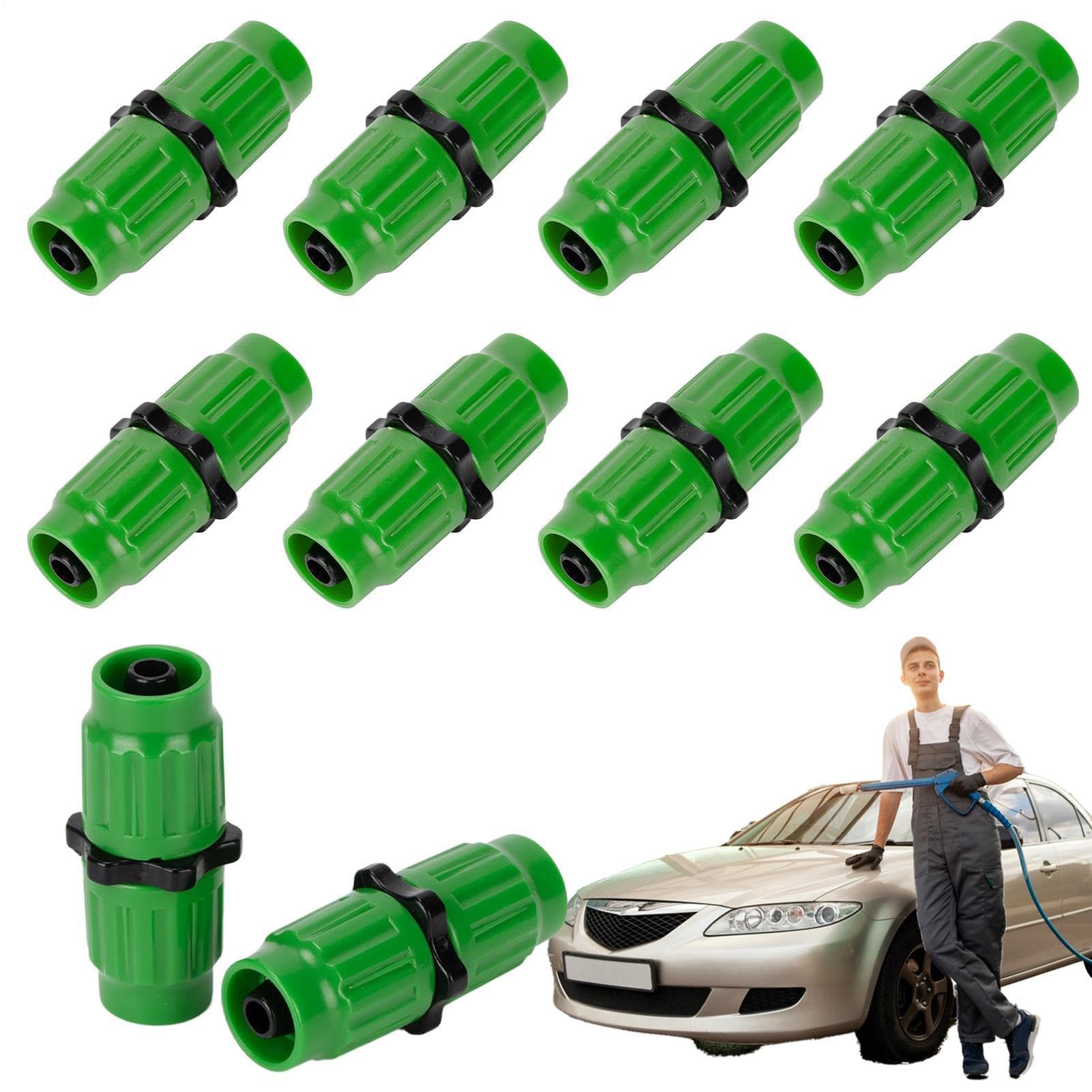 Muiltvoe Garden Expandable Hose Repair Kit, Car Washing Pipe Parts,Garden Hose Repair Connectors - for Homeowners Gardeners Repairers Landscapers Home Garage Workshop Basement Apartment