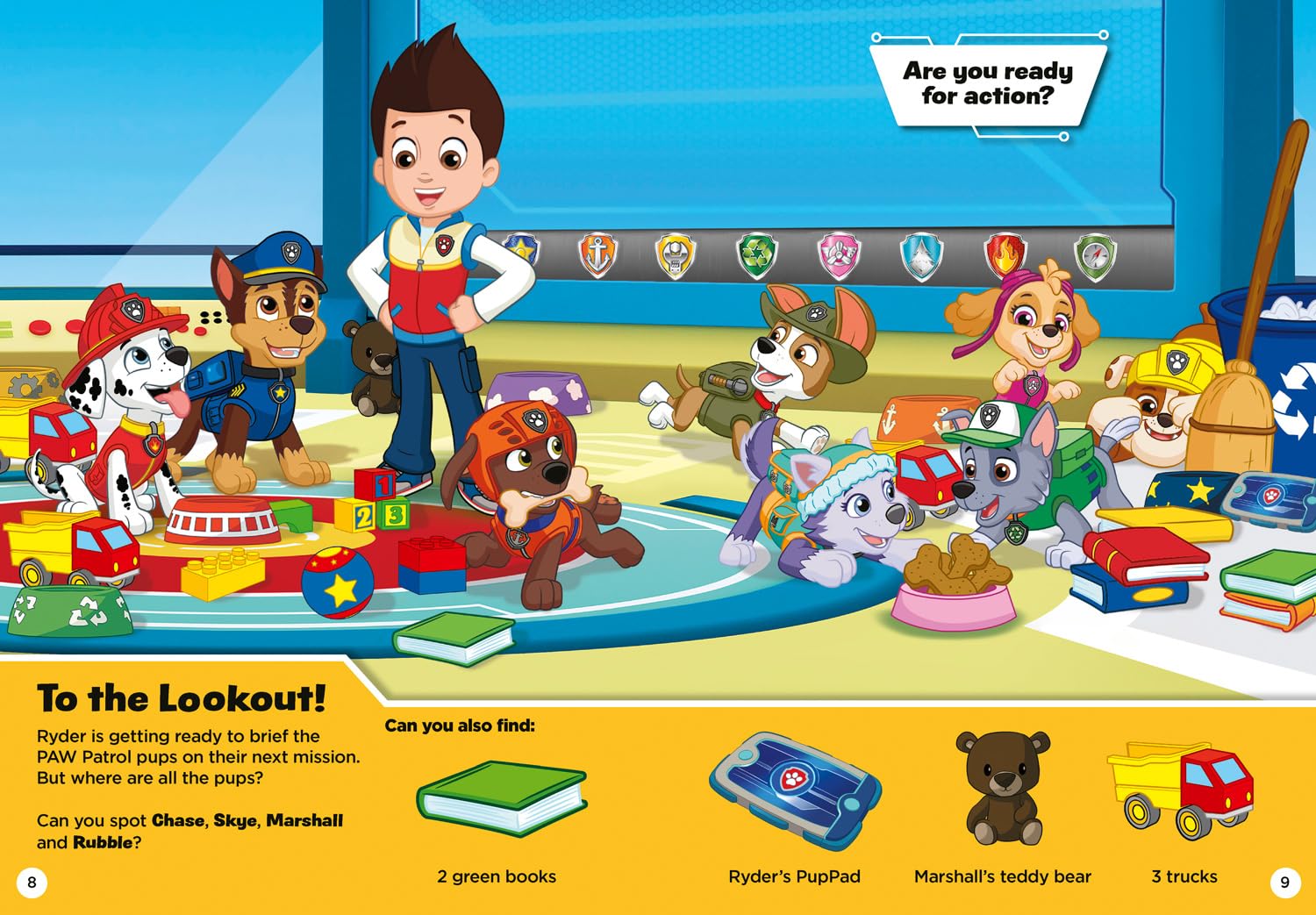 Farshore PAW Patrol Hide and Seek A Search and Find Book. image 5