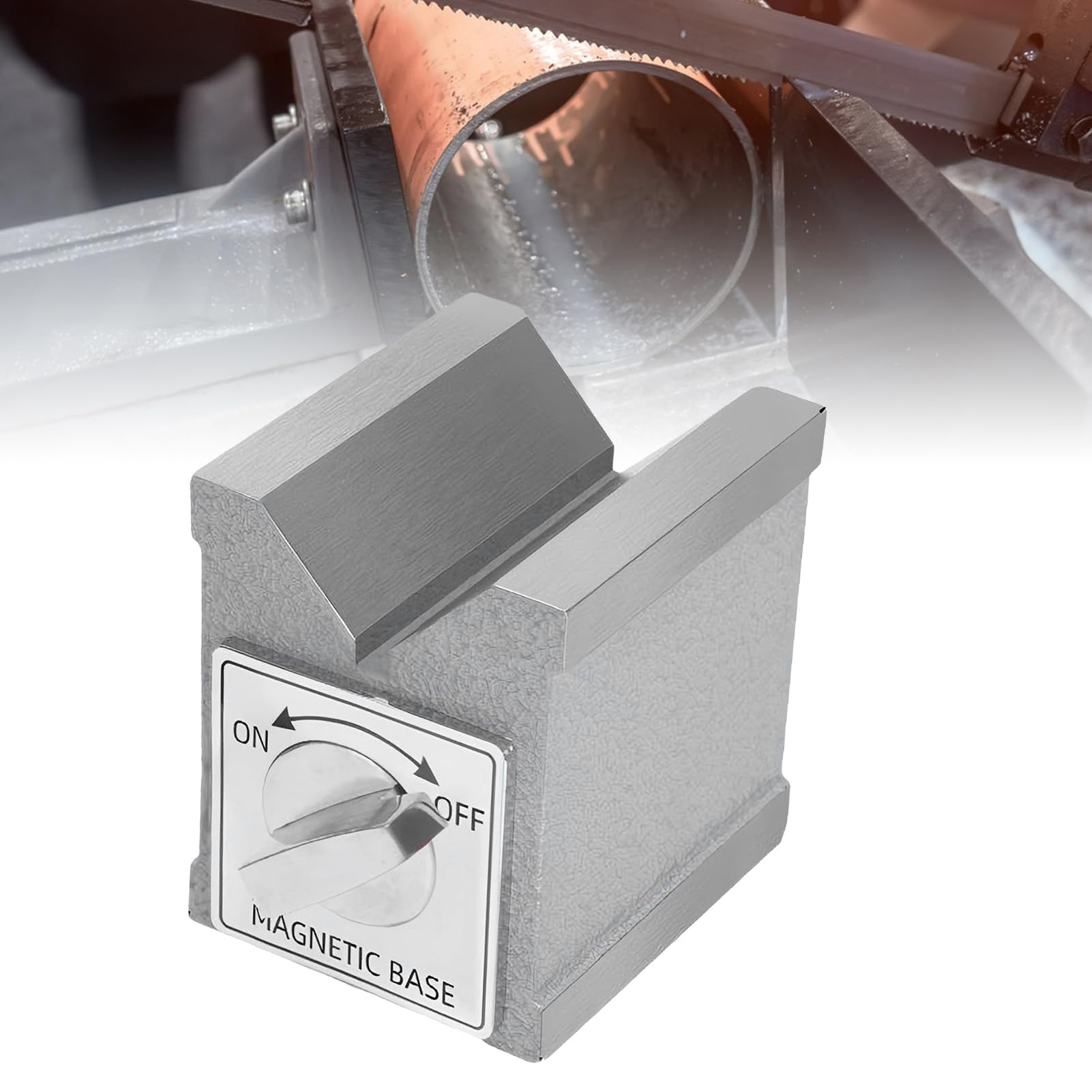 Fafeicy Magnetyczny Blok V Włącznik Wyłącznik 30KG Siła Utrzymująca (Blok