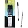 SAKURA 3-Piece Gelly Roll Blister Card Medium Point Gel Ink Pen Set, Black