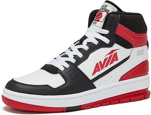 Avia 821 - Tenis altos para hombre, para interiores o exteriores, zapatos de baloncesto para hombre, tallas 7 a 16, zapatos retro de caña alta para
