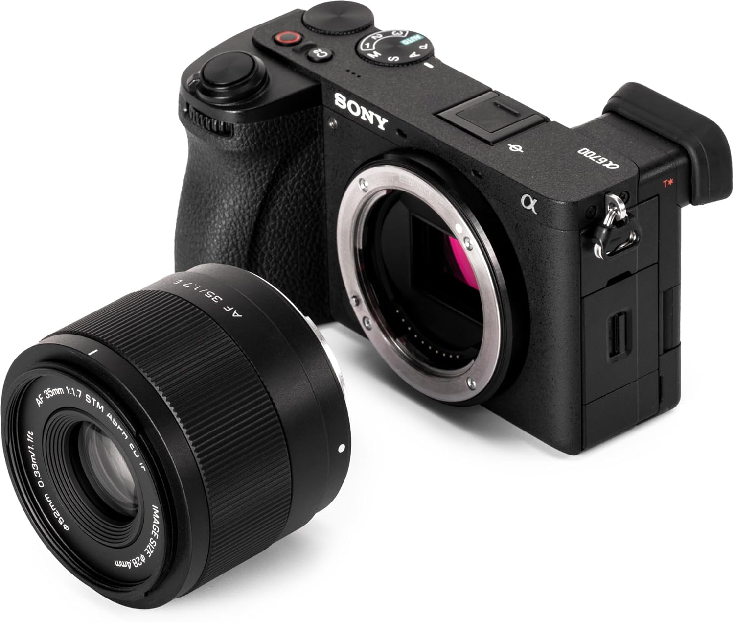 VILTROX AF 35mm F1.7 E Air APS-C Lens for Sony E-Mount, Autofocus Prime Lens with F1.7 Large Aperture, Lightweight 170g, 35/1.7 Lens for ZV-E10 a6600 a6400 a6700 a6300 a6100 a5000 a7iv a9 a7C a7S