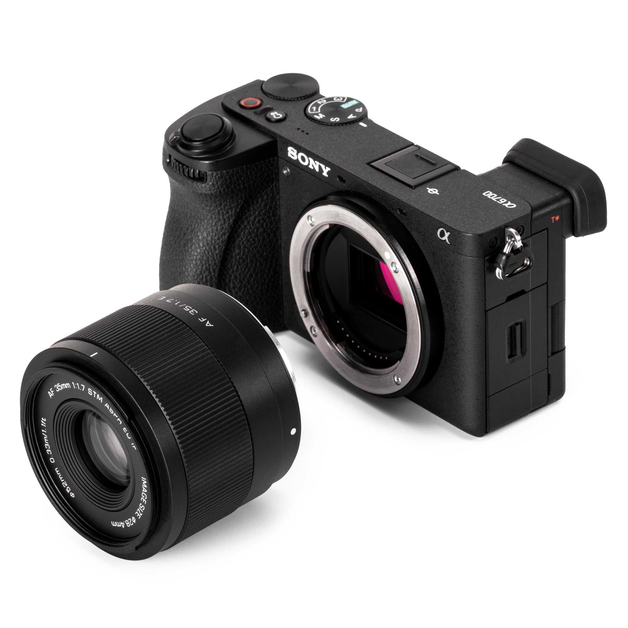 VILTROX AF 35mm F1.7 E Air APS-C Lens for Sony E-Mount, Autofocus Prime Lens with F1.7 Large Aperture, Lightweight 170g, 35/1.7 Lens for ZV-E10 a6600 a6400 a6700 a6300 a6100 a5000 a7iv a9 a7C a7S