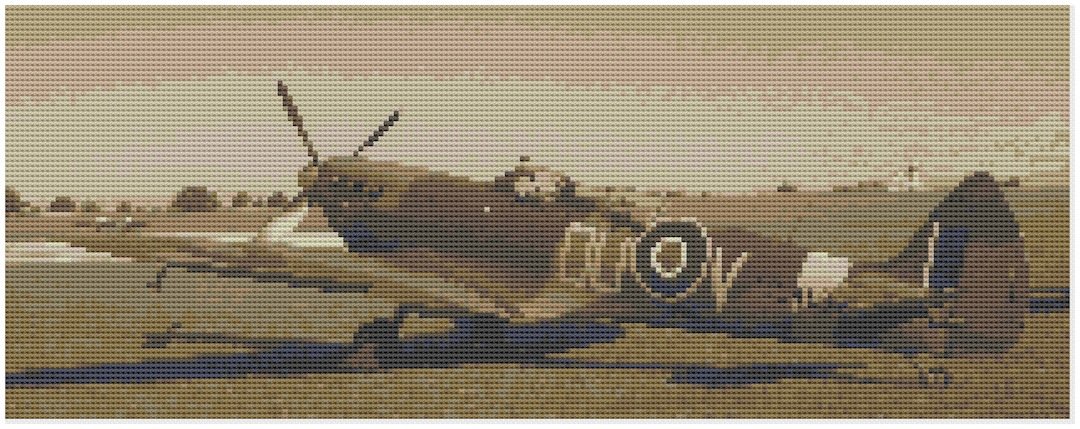 Grace Spitfire Cross Stitch Pattern Only