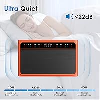 Vista 6 de Vibration Plate Exercise Machine - Whole Body Workout Vibration Platform Lymphatic Drainage Machine for Weight Loss Home Fitness with Resistance