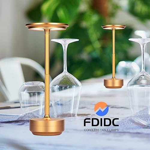 Miniatura 4 de Lámparas de mesa inalámbricas, recargable con pilas, mini lámpara de noche USB de 4000 mAh, LED portátil para exteriores, lámparas de mesa de