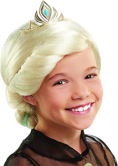 Amazon.com: Frozen Elsa de Coronación peluca : Juguetes y Juegos