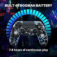 Vista 4 de Wireless Controller for PS4, Controller for Sony PlayStation 4, Double Shock 6-Axis Motion Sensor, Sensitive Touch Pad, Built-in Speaker & Stereo