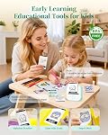 Memoking Mini Sticker Printer - T02 Portable Thermal Printer Inkless Photo Printer Bluetooth Sticker Maker for Kids Print Pods Instant Print, Smart AI APP, for Student Study Note, Journal, DIY, Gift