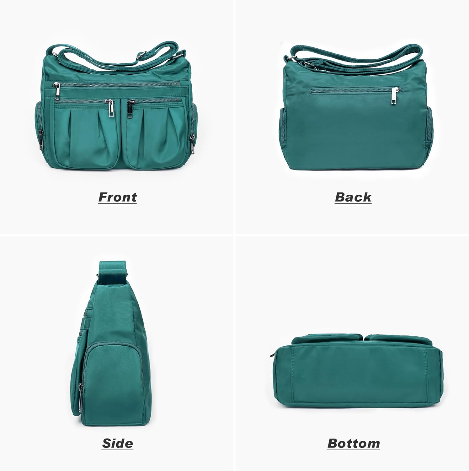 VOLGANIK ROCK Crossbody Purses for Women Shoulder Handbags Lightweight Waterproof Nylon Travel Bag Ladies Pocketbooks - Image 5