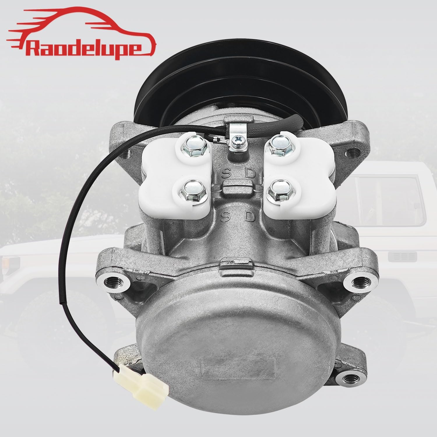 471-0204 AC Compressor W/Clutch Compatible with Toyota Land Cruiser 4.2L 1979-1987