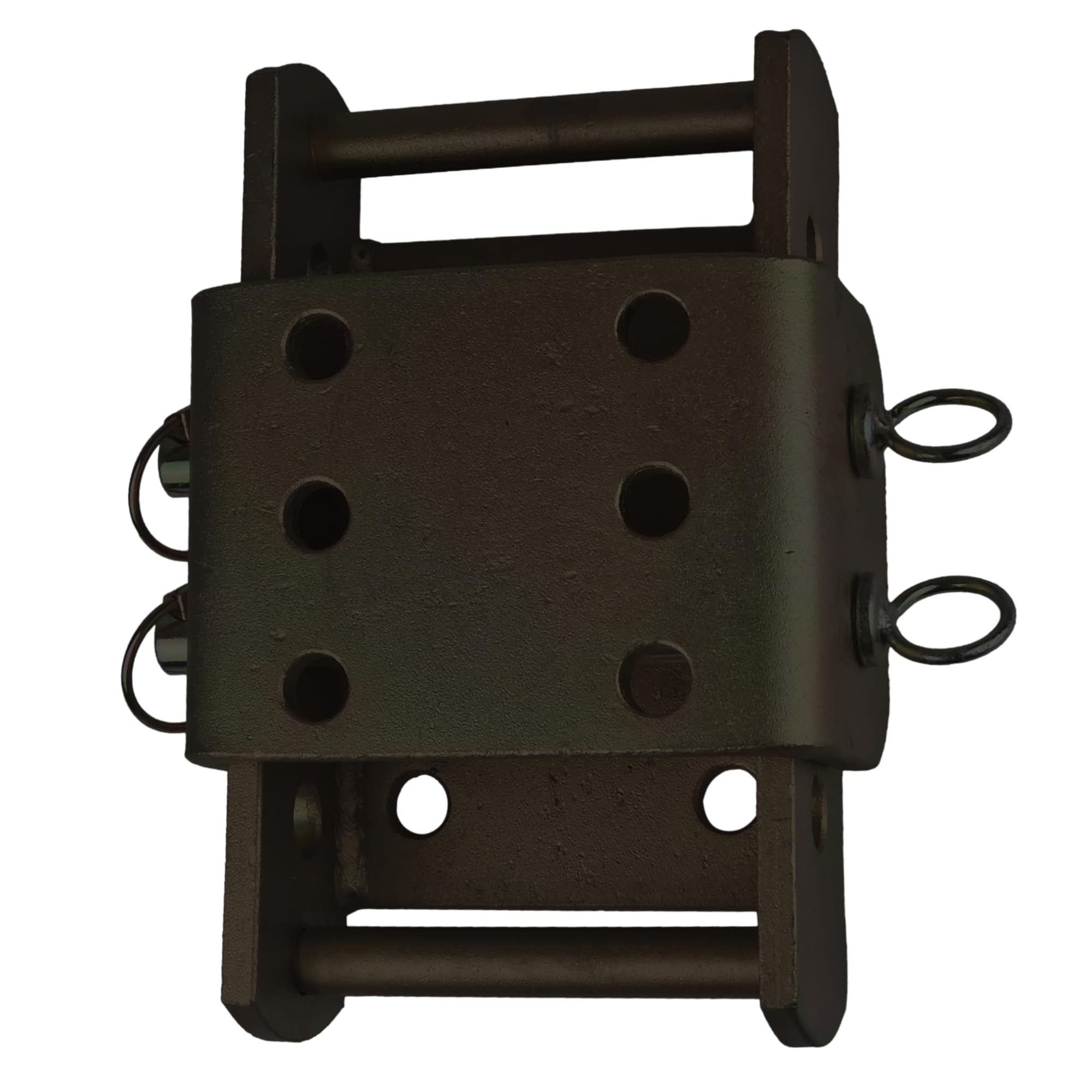 Ajusteur de Hauteur d'Attelage - Adaptateur de Remorquage pour Jeeps, Camions, 4x4 - Capacité Max 3500 kg - 270 mm - Noir