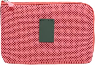 Shockproof Travel Pouch for Mouse and Toiletry, Polyester Red