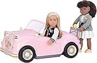 Vista 4 de Our Generation - Terry - Muñeca de 18 pulgadas - Cabello rubio y ojos azules - Traje de moda retro - Juego de simulación - Juguete para niños de 3