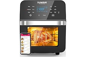 Nuwave Brio: Expansive X-Large Air Fryer with Rotisserie Extravaganza