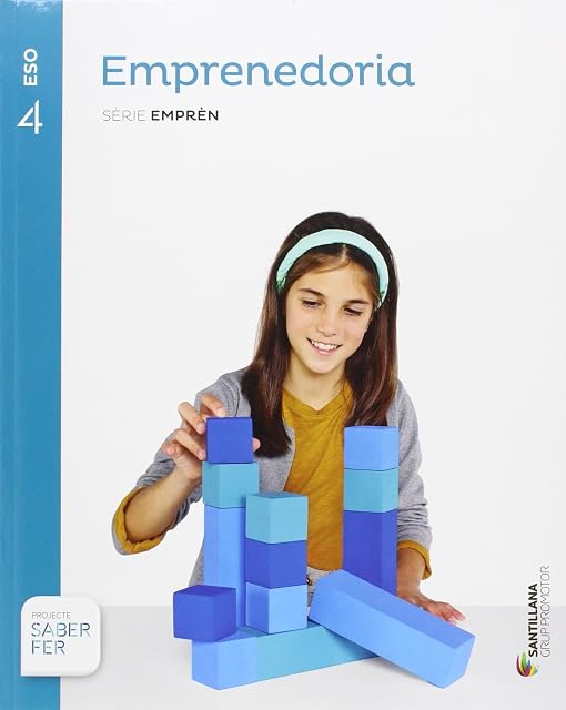 Portada de Emprenedoria 4º ESO Saber Fer Catala Ed 2016