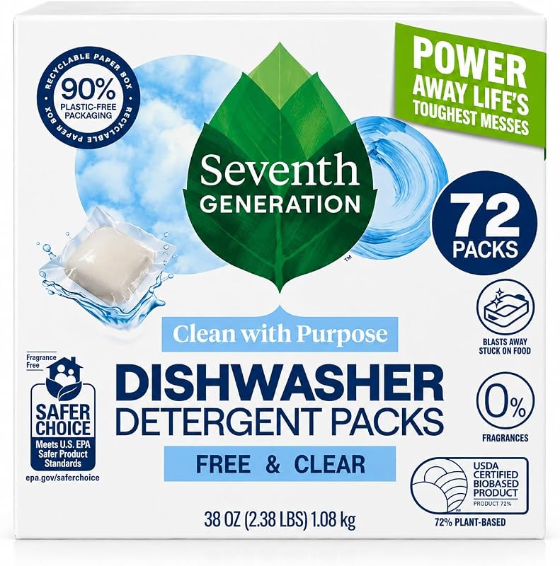 Seventh Generation Free & Clear Dishwasher