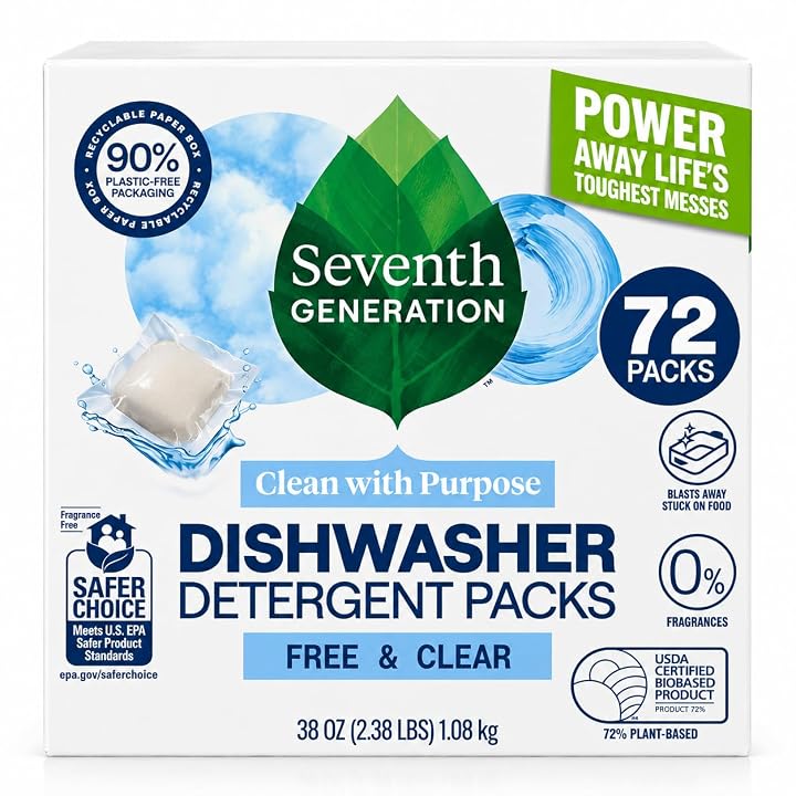 Seventh Generation Free & Clear Dishwasher