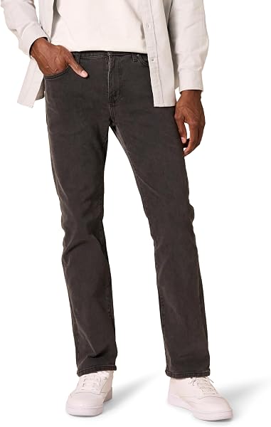 Amazon Essentials Men's Straight-Fit Stretch Jean - Discontinued Colours - 1