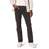 Amazon Essentials Jeans Elasticizzati con Taglio Dritto – Colori Fuori Produzione Uomo, Nero Slavato, 38W ,  28L
