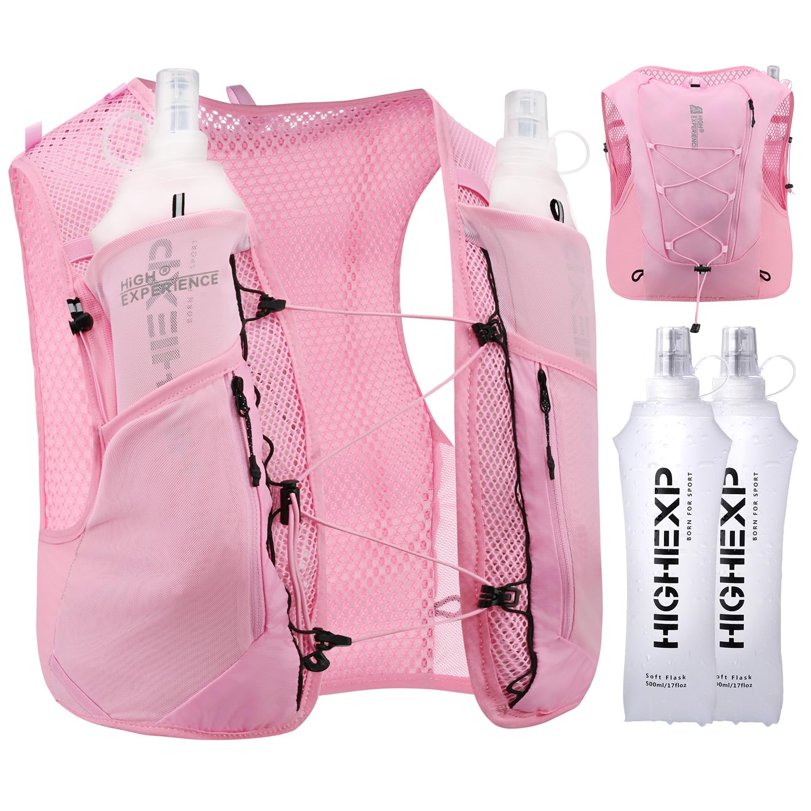 Laufweste für Damen, leicht, hydratisierbar, verstaubar
