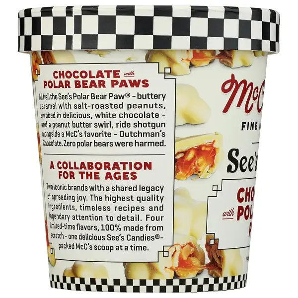 McConnells Chocolate with See's Candies Ice Cream, 1 PT 4