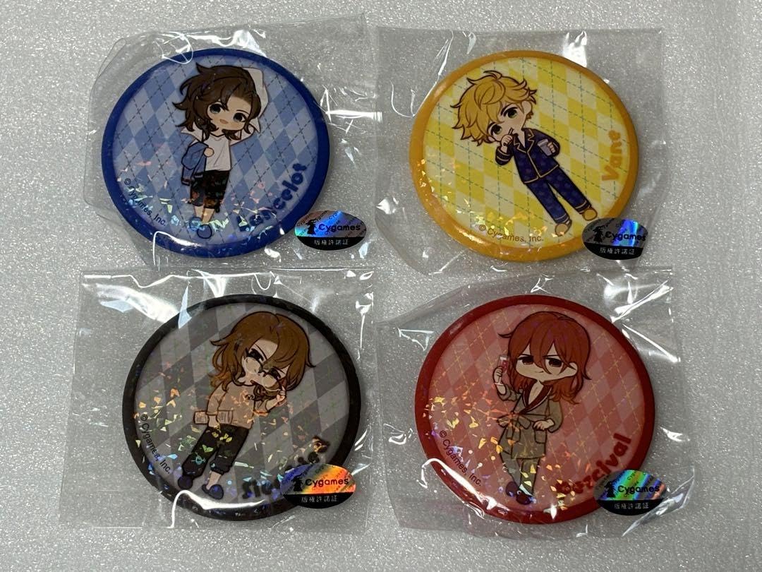 Amazon.co.jp: グラブル AGF 2019 アニカプ 缶バッジ ホロ 四