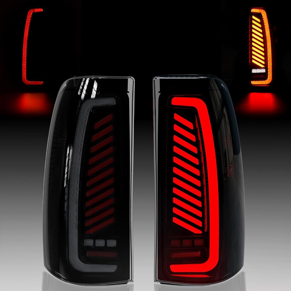 Sequential LED Tail Lights for Chevy Silverado 2003-2006,Plug N Play — 사진 1