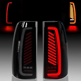 Sequential LED Tail Lights for Chevy Silverado 2003-2006,Plug N Play