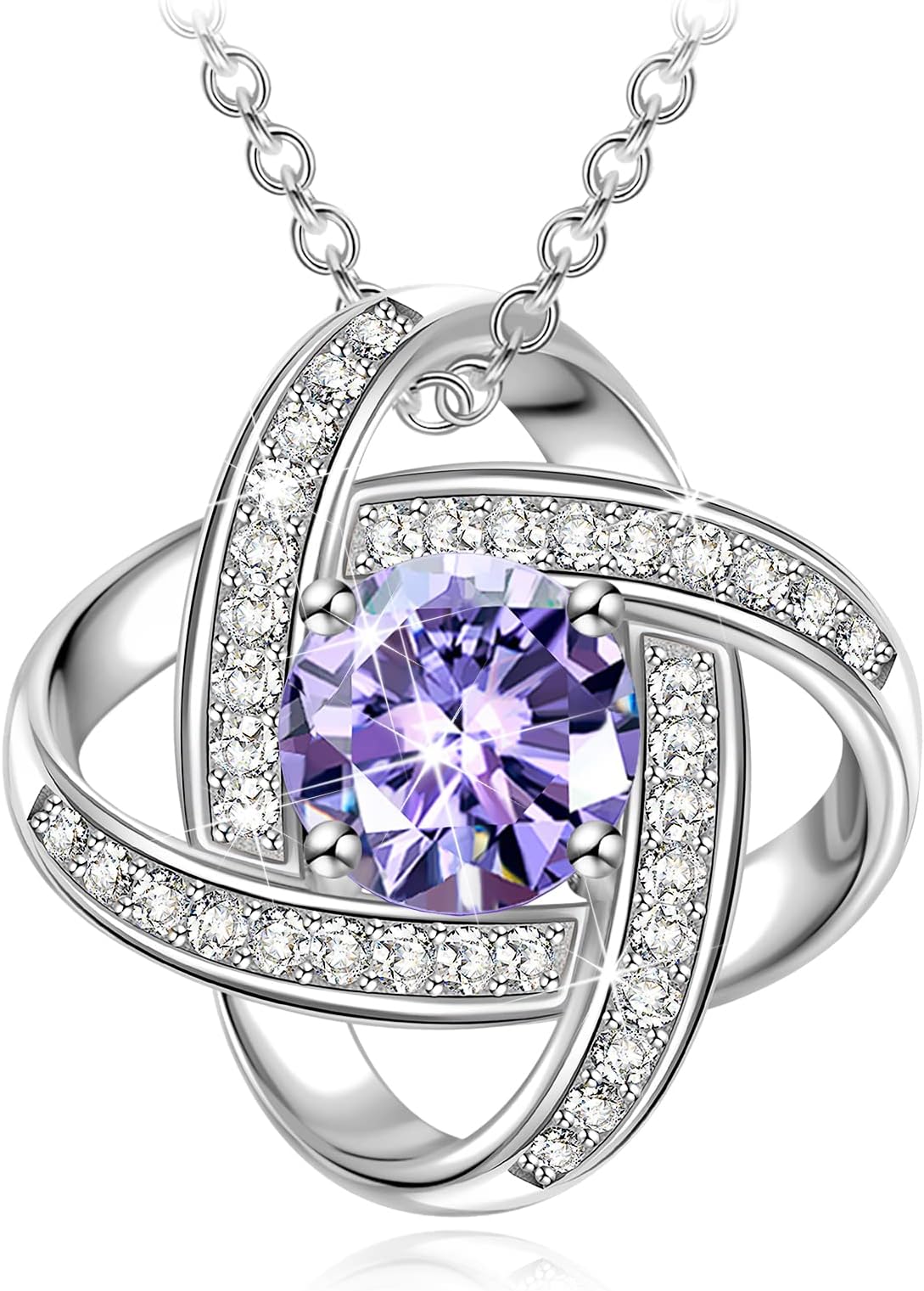 Alex Perry Mothers day Gifts for Women Silver Necklaces for Women Satellite Series Pendant Necklace for Her, 925 Silver, Hypoallergenic Jewellery, Birthday Gifts for her, with Jewellery Box