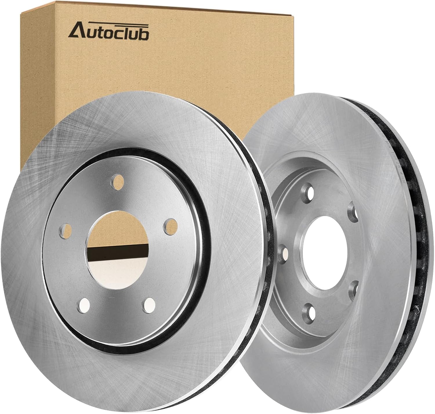 Autoclub 13.86" Rear Brake Rotors for Ram 1500 2002 2003 2004 2005 2006 2007 2008 2009 2010 2011 2012 2013 2014 2015 2016 2017 2018, for Ram 1500 Classic, Dodge Durango, Aspen Brakes Replacement