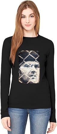 One Flew Over The Cuckoo's Nest Rebel Manga larga de las seÃ±oras de la  camiseta Long-Sleeve T-shirt For Women| 100% Premium Cotton Ultimate  Comfort: Amazon.es: Ropa