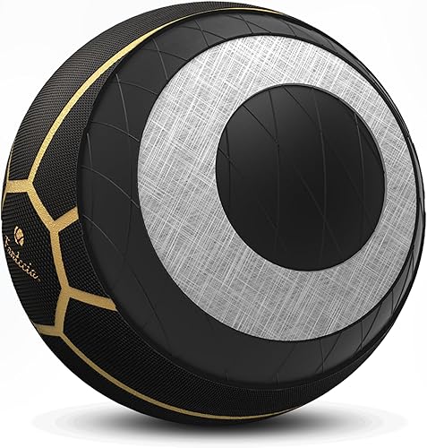 Miniatura 3 de Baloncesto - Tamaño oficial 7 y 5, interiorexterior, jóvenes y adultos (negrodorado)