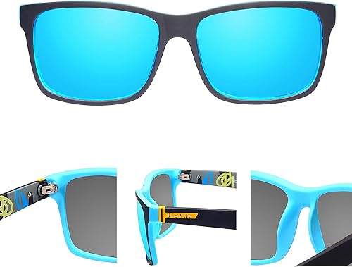 Miniatura 4 de VIAHDA Gafas de sol polarizadas para hombre, ciclismo, conducción, pesca, 100% protección UV HD5089