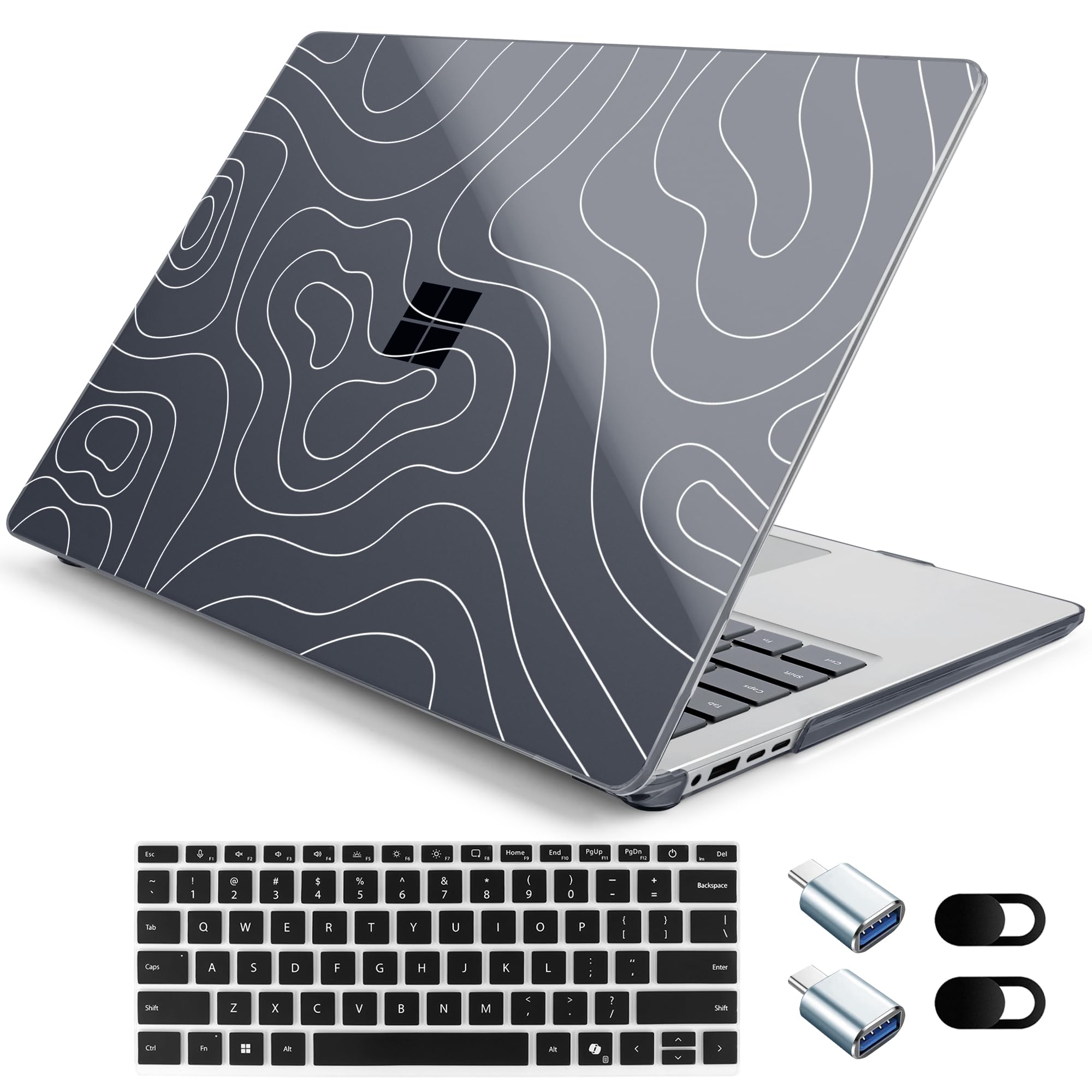 Coque Surface Laptop Copilot+ PC 2024 transparente pour protéger votre ordinateur au café - 7