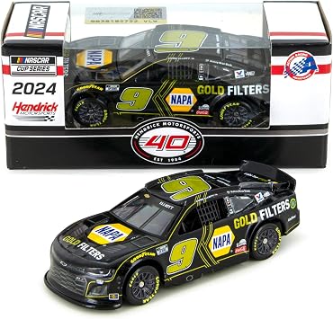 Lionel Racing Chase Elliott 2024 NAPA Gold Filters Diecast Car 164 Scale